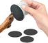 Dog Nail File - Upgraded Scratch Board with 1 White Nail File and 4 Replaceable Sandpapers for Pet Nails.