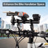 Yizhet Aluminum Alloy Bicycle Handlebar Extensions, 30cm Extender for Phone Mount Holder, Speedometer, GPS