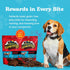 Wild Meadow Farms Classic Beef Bites - Soft Jerky Treats for Dogs - Grain-Free & All-Natural - 3.5 Ounce Pouch