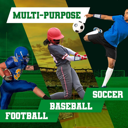 Youth Football Play Wristbands - Quarterback Gear Softball Wristbands for Signs
