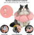 HiDREAM Cat Cone Collar - Cute Waterproof Elizabethan e Collar for Cats, Anti-Bite Wound Healing