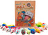 Fashion's Talk 48-Count Assorted Mice Cat Toys, Furry Rattle Mouse Kitten Toy for Indoor Cats