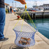 Synceduo 50ft Crab Ring Trap Collapsible Fishing Hoop Net Pots for Crabbing Bait Traps for Blue Crabs Dungeness