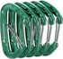 FresKaro 5pcs Nano Carabiner Clips, 8kN 1798lbs, Small Sturdy Reliable Spring Wiregate, Mini Size 2.37inch, Available