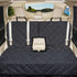 petalage Bench Dog Car Seat Cover for Back Seat Waterproof Seat Covers Durable Scratch Proof Nonslip, Protector for Pet