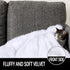 LOCHAS Luxury Fluffy Dog Blanket - Extra Soft and Warm Sherpa Fleece Pet Blankets for Dogs Cats - Plush Furry Faux Fur