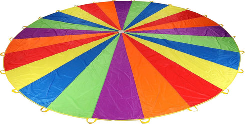 Sonyabecca Play Parachute for Kids Tent Cooperative Team Building Birthday Games Gift for