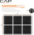 1/2 CAP Puzzle Exercise Mats | Thick EVA Interlocking Foam Tiles for Home Gym Flooring | Multiple Options