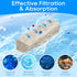 12PCS Ammonia Reducer Filter Pads for Aqueon Filter 10, Replacement Cartridges for Fish Tank