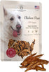 Dehydrated Chicken Feet Dog Treats (1 lb, about 28-Pack) Made and Sourced in USA, Only One Ingredient, No Additives.