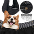 Small Pet Carrier Pouch Sling for Daily Use, Adjustable Strap, Safety Buckle for Puppy Dog and Cat Kitten, Black