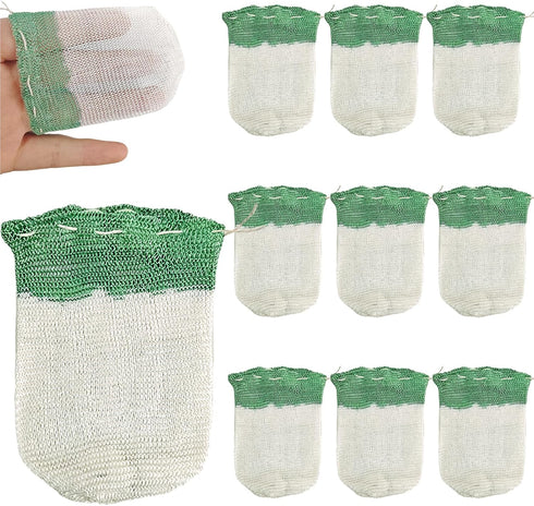 ZNBSIXP 10 Pack U-Shaped Lantern Mantles,Propane Lantern Mantle,Upgrade Camping Lamp Mantle,Gas Lamp Mantles