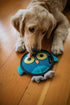 Hyper Pet Firehose Flyers Owl Durable Squeaky Dog Toy, Grey, 7.5 x 1.2 x 8.2 inches