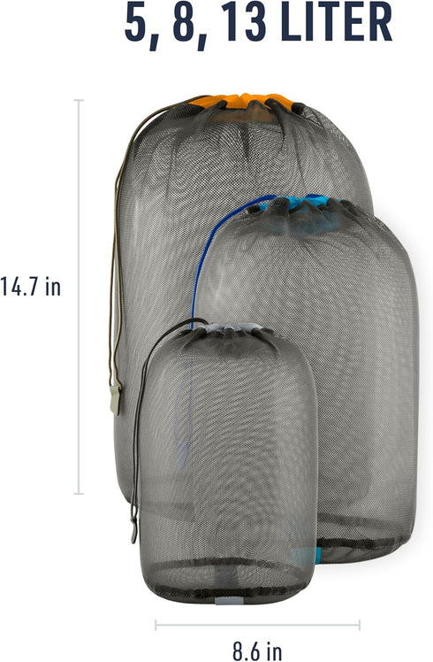 Sea to Summit Ultralight Mesh Stuff Sack - 3-Piece Set