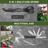 Kleclcw 150 Gifts for Men Christmas Dad, Survival Kit, PCS Survival Gear and Supplies Equipment with Trauma Bag, Molle
