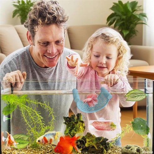 Bingche 8pcs Hammock Floating Fish Betta Aquarium Resting Platforms for Rest Sleeping Playing Shrimp Guppy Habitat