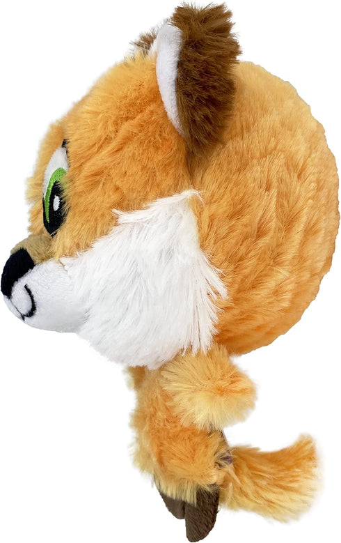Multipet Knobby Noggins Fox Dog Toy