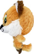 Multipet Knobby Noggins Fox Dog Toy