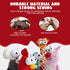 5-Pack Nocciola Squeaky Dog Toys, Durable Stuffed Critter Zoo Dog Toys with Unique Squeak Sounds to Keep Dogs Busy