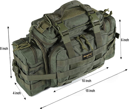 SHANGRI-LA Tactical Outdoor Sling Backpack, Hiking Fanny Waist Pack