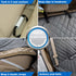 VIEWPETS Bench Car Seat Cover Protector - Waterproof, Heavy-Duty and Nonslip Pet Car Seat Cover for Dogs with Universal