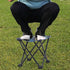 Wind Tour Samll -2) Portable Folding Camping Stool Outdoor Camping Lightweight Chair for Fishing Hiking Gardening