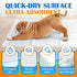 17"x20", 50 Count 6-Layer 4 Paws & Claws Premium Disposable Dog & Puppy Pee Pads Small LeakProof, Super Absorbent
