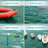 Obcursco Kayak Tow Line - 20FT Drift Sock Anchor Rope for Fishing Boat, Buoy Float Docks