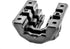 YakAttack MightyMount Duo Rail Adapter, Black, Compatible with Hobie H-Rail, Kayak Fishing Accessories