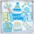 Wufers Dog Birthday Cookie Box, 9 Cookies, Human Grade Ingredients, Cute Hand Decorated