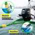 Heavy Duty Watersports Tow Harness - 6.4ft Boat Tow Rope with Stainless Steel D Rings & Quick Connector Clip