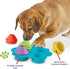 Brightkins Cupcake Party Treat Puzzle for Dogs - Fun and Interactive Dog Toys, Dog Birthday Toy for All Breeds Small