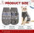 2 Pieces Christmas Cat Dog Sweater Christmas Sweater Cat Christmas Outfit Holiday Sweater for Small Dogs Winter Knitwear Xmas Pet Clothes Warm Reindeer Snowflake Sweater for Kitty Puppy Cat (L)
