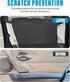 2 Pcs Car Door Protector, Scratch Guard for Dogs, Dog Back Seat Protector, Vehicle Door Cover