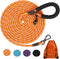 Long Dog Leash for Training 16FT/30FT/50FT/100FT, Reflective with Lockable Hook, Heavy Duty Lead for Large Medium Small