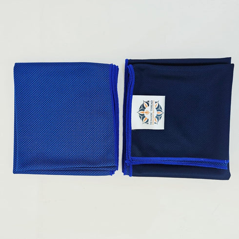 Nomadic Thread Set, 2-Pack, 30" 12" inches, Premium Quality Microfiber Cooling Towel Royal Blue, x Best for Workout