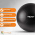 SmarterLife PRO MAX Exercise Ball Yoga, Stability & Balance Trainer for Core Workouts, Fitness, Physical Therapy