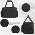 ORKELS Gun Range Bag for 4 Handguns and Ammo, Pistol Shooting Bag with Magazine Slots