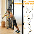Resistance Training Kit, 2 Adjustable Bodyweight Resistance Bands with Handles, 1 Door Anchor, 5 Resistance Loop Bands