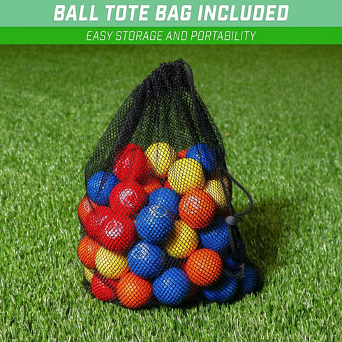GoSports Foam Golf Practice Balls - Realistic Feel and Limited Flight for Indoor or Outdoor Use