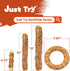2 Packs 13" Just Try Large Size Chicken Wrapped Rawhide Dog Chew Sticks - Long Lasting Dog Chews, Dog Treats for Large
