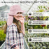 Waterproof Sun Hat for Women, Men's Packable Rain Hat, UPF50+ Bucket Safari Fishing Hat