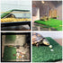 Lawn Turtle Basking Platform, Tortoise Ramp Reptile Ladder Resting Terrace for Fish Tank Aquarium Decor (Longer S)