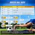 (Pack 1, 6 12) VIZARI Hydra Soccer Ball for Boys | Eye-Catching Outdoor Soccer Ball with Unique Graphics | Durable TPU