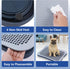 20 15.4 1.4 inch Pee Pad Holder, Indoor Potty Tray for Puppy and Small Size Dog with Pee Wall, Non-Skid Feet, * *