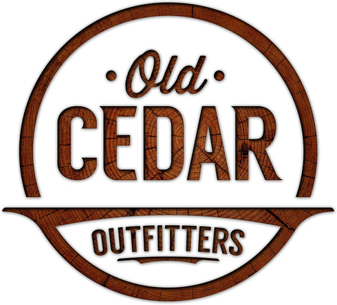 Old Cedar Outfitters Rolling Rod Cart and Tackle Trolley - Holds 12 Rod and Reel Combo for Storage