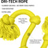 Playology Rope Toys for Dogs | Tug of War Dog Toy for Aggressive Chewers | Chicken Scented Dog Toys | Mega Rope Toy