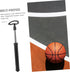 Kisangel 1Set Basketball Air Pump, Mini Hand Pump with Inflator Ball Needle for Bicycle Tires and Sports Balls