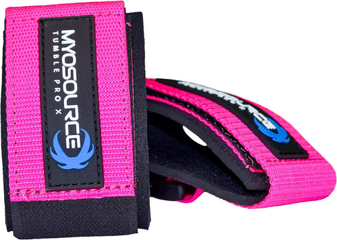 Myosource Kinetic Bands Tumble Pro X Ankle Straps Kit – Cheerleading & Gymnastics Backhandspring Trainer, Includes