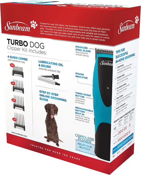 078522-010-001 Sunbeam Turbo Dog Clipper Kit
